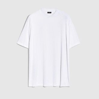Gucci GG Stretch Nylon Jacquard T-shirt, Size XXL, White, Ready-to-wear