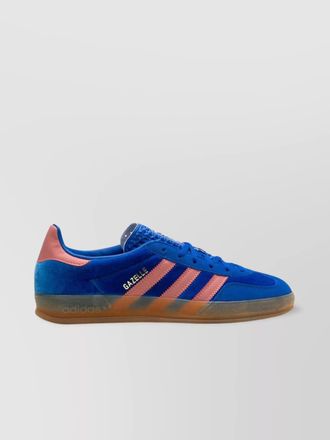 adidas velvet suede sneaker gum-rubber sole
