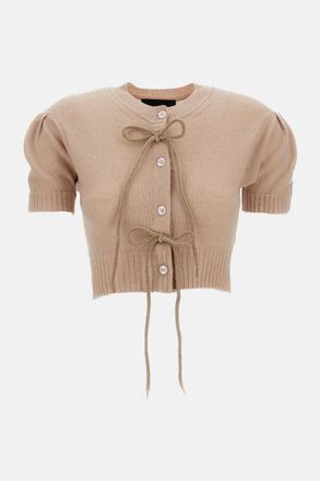 Simone Rocha Cardigan Corto Cashmere