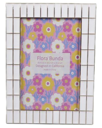 Flora Bunda 4X6 Double Brick Wall Photo Frame