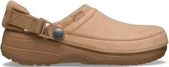 Crocs Classic Crafted Vegan Suede Clog Sandalen - Unisex | braun/beige