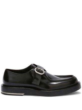 Jil Sander leather loafers - men - Calf Leather/Calf Leather/Calf Leather - 41 - Black