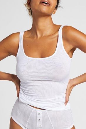 Negative Underwear Whipped A-Top in White at Nordstrom, Size Xx-Large