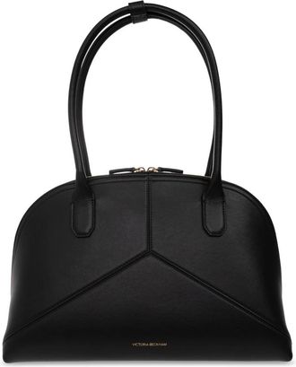Victoria Beckham Tassen, Dames, Zwart, ONE Size, Leer, Doctor Small Leren Tas
