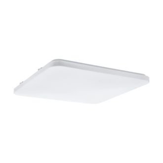 Loops Wall Flush Ceiling Light Colour White Shade White Plastic Bulb LED 49.5W