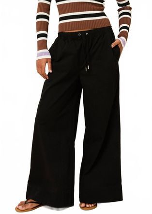 Solid & Striped The Flynn Pant In Noir