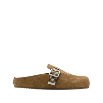 Burberry Schoenen, Dames, Bruin, 40 EU, Vintage Check Slip-On Schoenen
