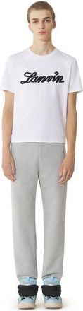 Lanvin White Lanvin Ribbon T-Shirt in Optic White at Nordstrom, Size Xx-Large