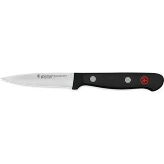 W&uuml;sthof Gourmet 3-Inch Spear Point Paring Knife in Black at Nordstrom