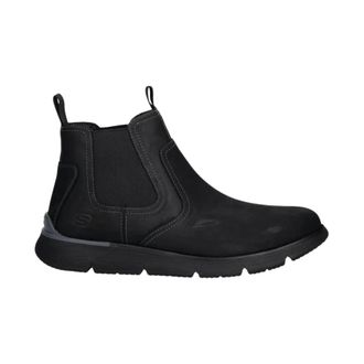 Skechers Fitness, Heren, Zwart, 41 EU, Leer, Augustino Paulo