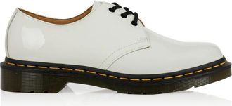 Dr. Martens Schoenen, Dames, Wit, 36 EU, Leer, Witte Lakleren Schoenen