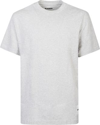 Jil Sander White Cotton T-shirt