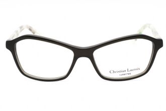 Christian Lacroix CL1027 Cat-Eye Plastic Eyeglasses - Black