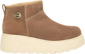 Nero Giardini Stivaletti in camoscio - - Shoes - Donna - Beige - 36 EU