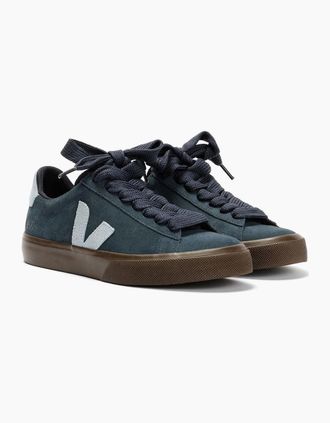 Veja Womens Veja Campo Suede Womens Nautico Steel Eagle Trainers - Blue - Size: 5