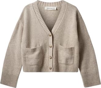Sofie Schnoor Elowensw Knit Cardigan - Knitwear - Mujer - Beige - XL