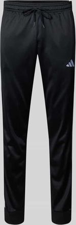 adidas Trainingshose mit elastischem Bund und Gesäßtaschen in Black, Größe XXL