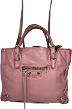 Balenciaga Pre-owned Handbags, female, Pink, Size: ONE SIZE Pre-owned Vintage Handbag