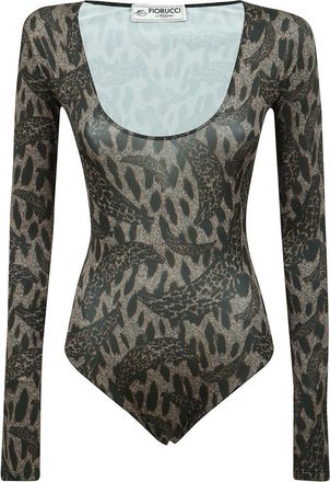 Fiorucci Donna, Top, Grigio, L, new