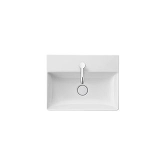 Duravit Duravit - Lavabo Durasquare Compact De 50x40cm, Sin Agujero Para