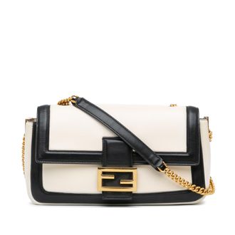 Fendi Baguette Leren Schoudertas