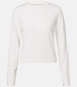 Extreme Cashmere N&deg;451 Lisa cotton and cashmere top
