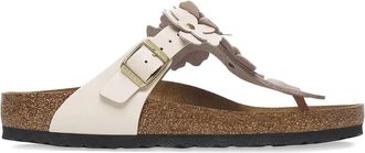 Birkenstock Gizeh Flowers teenslippers - Roze