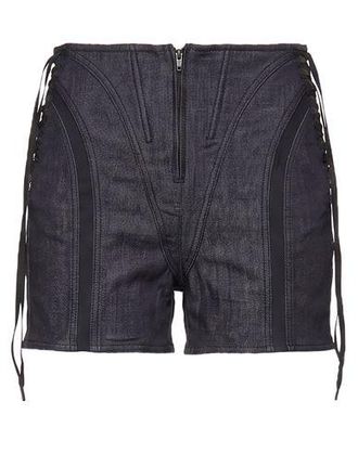 MUGLER BOTTOMWEAR - Denim shorts on YOOX.COM