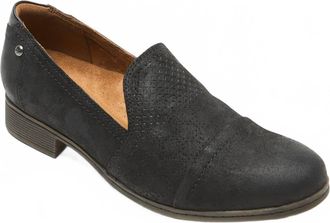 Rockport Womens Crossbie Slip On Shoes In Black