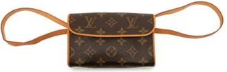 Louis Vuitton Pochette Florentine Pre-owned - - Pre-owned - Donna - Marrone - ONE SIZE