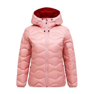 Peak Performance Winter Jackets, female, Pink, Size: XS Quilted Hooded Jacket