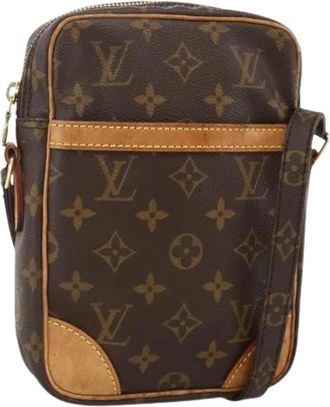 Louis Vuitton Pre-owned Cross Body Bag - Dames - Vintage Schoudertas - Bruin - ONE Size - Leer - Vintage