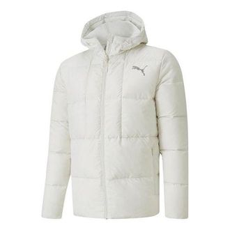 Puma Essentials Down Jacket White Grey 585534-05