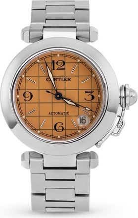 Cartier Pre-owned Cartier Pasha C Automatic Orange Dial Unisex Watch W31024M7