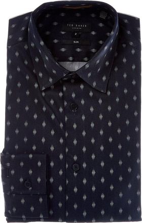Ted Baker Pen Dot Slim Fit Shirt