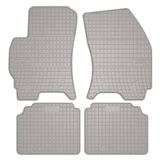 OEM Alfombrillas De Goma Para Coche: Ford Mondeo Mk3 Familiar, Liftback, Sed&aacute;n (2001-2007) - Color Gris A Juego