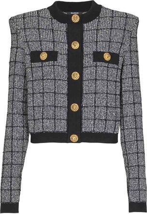 Balmain Tweed Cardigan