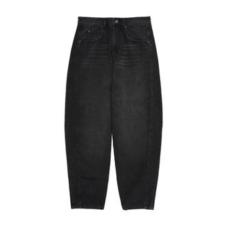 Isaac Sellam Experience Loose Fit Jeans, female, Black, XS, Stylish Denim Jeans