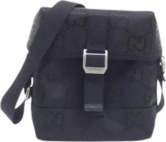 Gucci Borsa a spalla vintage Pre-owned in nylon - - Pre-owned - Donna - Nero - ONE SIZE