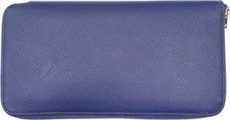 Herm&egrave;s Hermes leren portemonnee Azap