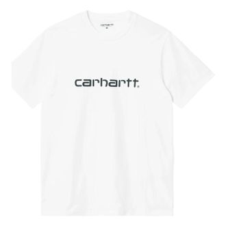 Carhartt Work in Progress Script Short Sleeve T-Shirt White I035700-00A-XX