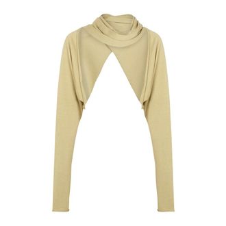 Cortana Knit Jacket - female - Cortana - Ponchos - Green - M - Jackets