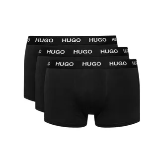 HUGO BOSS Ondergoed, Heren, Zwart, 2Xl, Katoen, Trunk 3-Pack