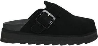 Colors Of California PLATFORM SABOT IN LEATHER