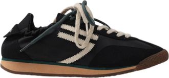 Puraai Zwarte Dames Panther Sneakers - Dames - Sneakers - Zwart - 40 EU - Schoenen