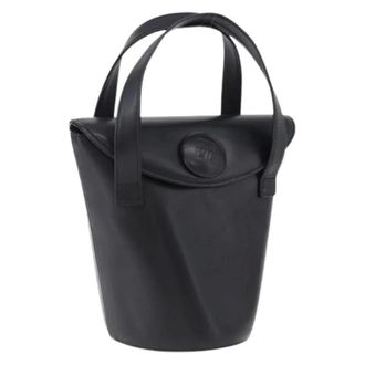 Givenchy Tweedehands leren handtassen - Dames - Pre-owned - Zwart - Maat: ONE Size Leer