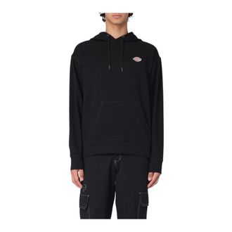 Dickies Hoodies, male, Black, L, Hooded Sweatshirt