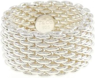 Tiffany & Co. Silver 925 Band Ring (Pre-Owned)