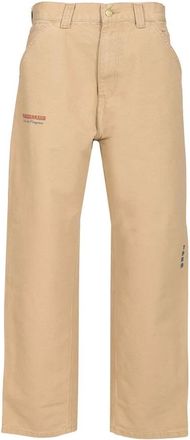 Carhartt Work in Progress Broeken, Heren, Beige, L, Katoen, Single Knee Pant