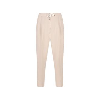Brunello Cucinelli Drawstring Tapered Trousers